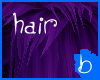 !b! natsuyo hair (purple