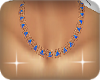 (S)Blue Diamond Necklace