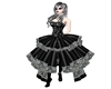 [ST] gothyka black skirt