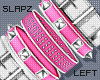 !!S Bracelets Hot Pink L