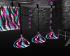 Neon Zebra Lamp