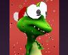 Dancing Fun Christmas Frog Santa Hat