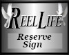 RLH Reserved Sign