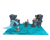 Ice Rose Chair Set