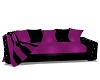 Pink & Black Couch