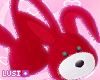 Red Earmuffs Bunny