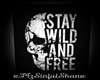 SWAF Skull Poster