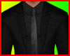 Black suit with tie