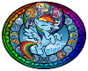 Rainbow Dash Sticker L