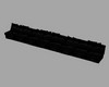 Black Long Sofa