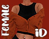 iD: Fall Orange Sweater
