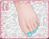 |H| Feets+Nails Blue M