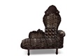 victorian brown lounger