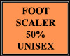 Foot Scaler 50%