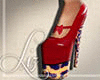 L™ Red Fashion Heels