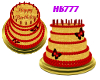 HB777 HBD Cake Gold/Red