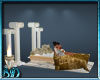Greek Bed Columns Poses