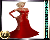GA RED LACE GODDESS GOWN
