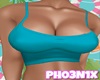 !PX TEAL HOTTIE TANK RXL