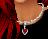 Ruby Heart necklace 