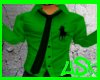 -USK-Green Polo Buttonup