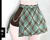Ⓐ Tartan Cut Skirt