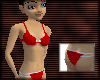 Red And White Bikini