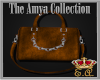 Amya Orng Leather Purse