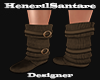 HS-Brown Mar Cosy Boots