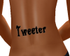 Tweeter lower back tat