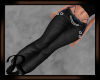 Heart Chain Jeans Blue