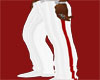 Tux Pants White n Red