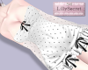 dot ribbon white