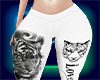 Tigers White Pant Rll