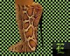 snake heel boots
