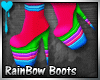 D~RainBow Boots: Pink