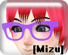 [Mizu]NerdGlasses Purple