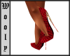 cute heels red velvet