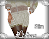 :L:Winter Skirt Crm Slim