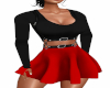 Belt Outfit Black/Red,RL