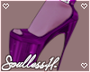 Angel Purple Heels