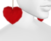 [MM]Fuzzy Heart Earring2