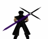 purple light sword