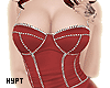Light red club dress