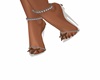 brown gem heels