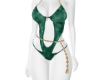 green Elegant bikini L