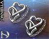 D| Hearts Bracelets