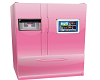 Pink fridge
