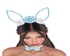 blue bunny bow