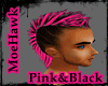 MoeHawk Pink&Black